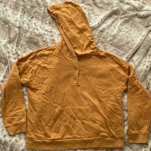 Pink Rose Hoodie - Mustard - Excellent condition